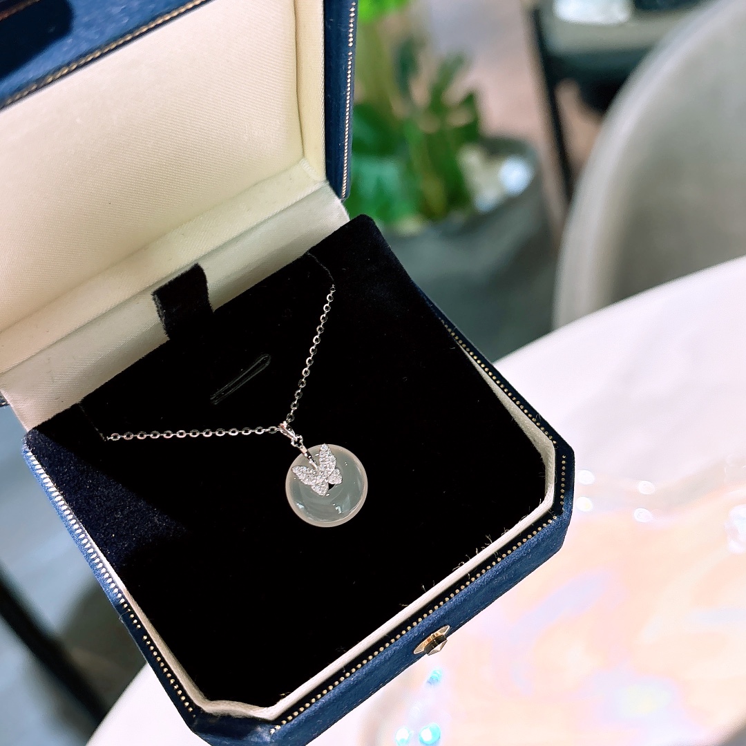 Fine Silver Necklace Sweet Annual Party Gold