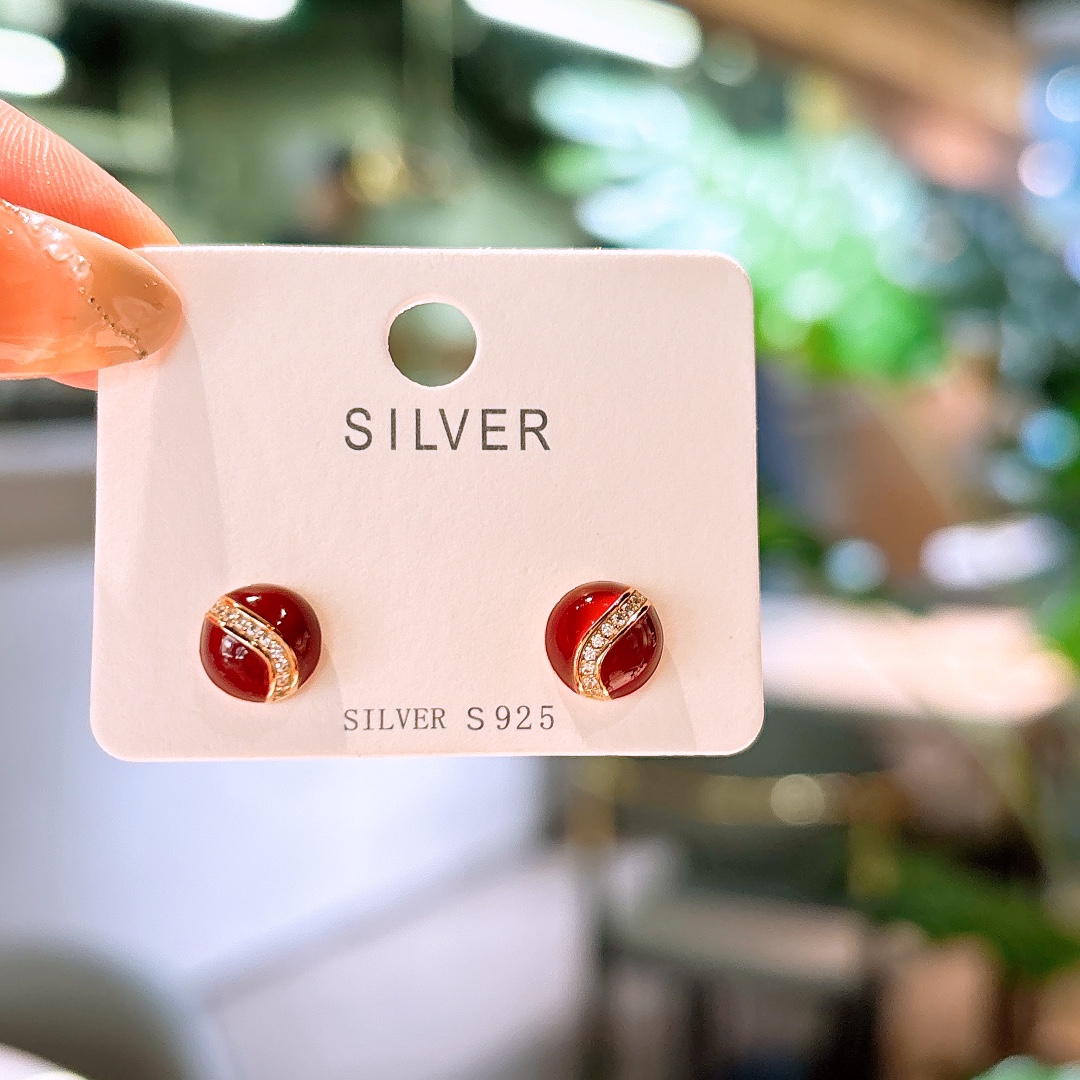 Hypoallergenic Silver Earrings Minimalist Christmas Gold