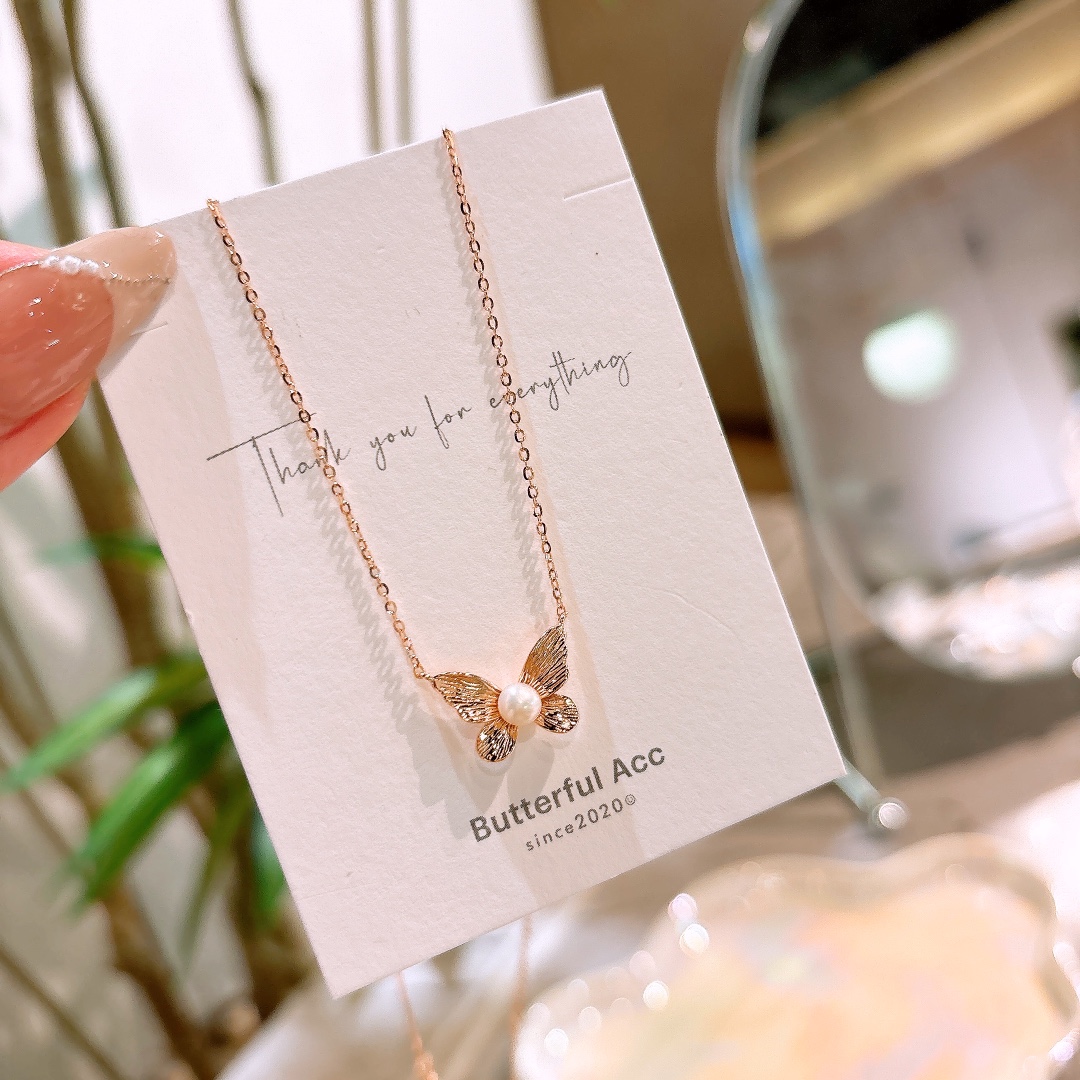 Solid Silver Necklace Fashion Wedding Registration Silver