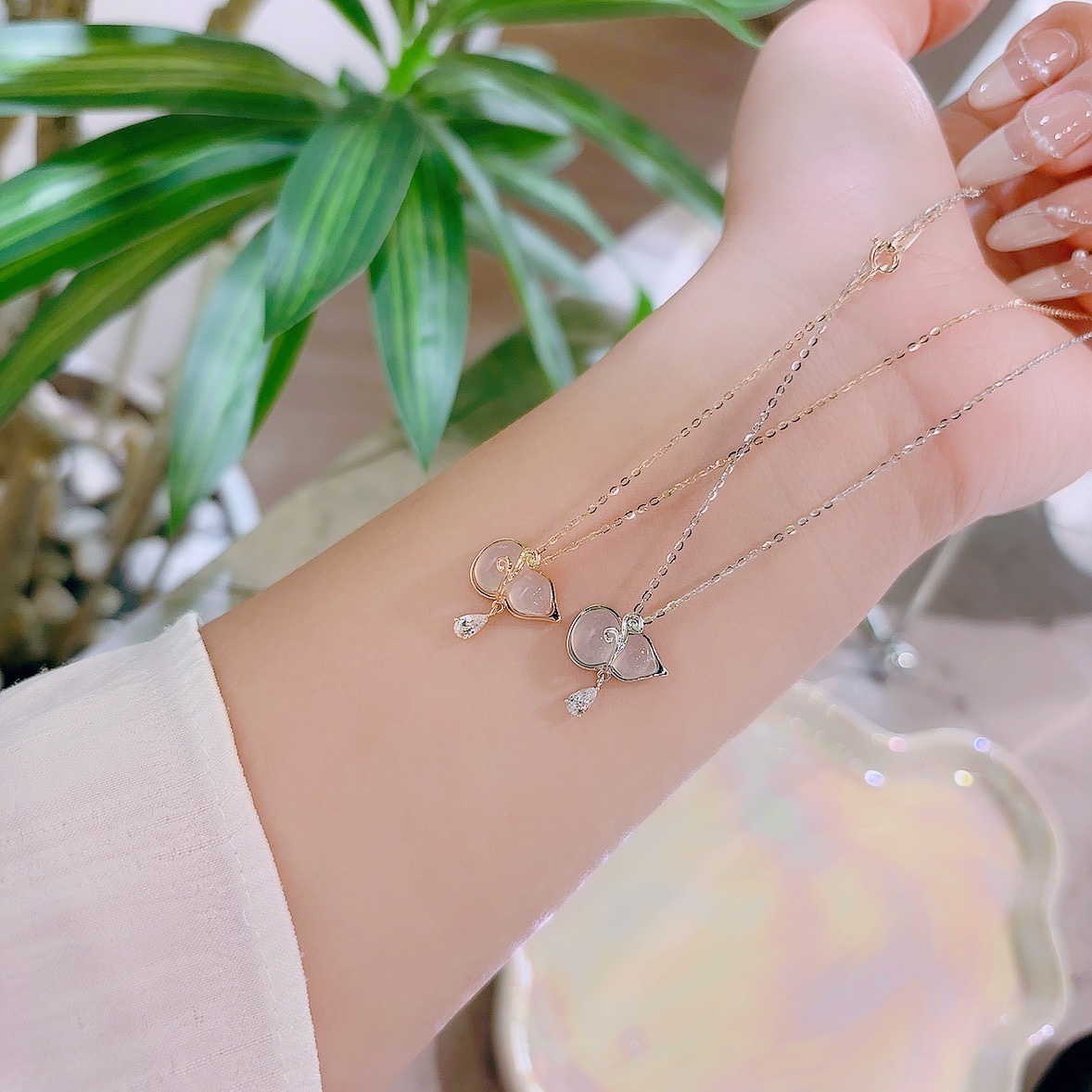 精巧アレルギー対応シルバーネックレスシルバー 晩餐会