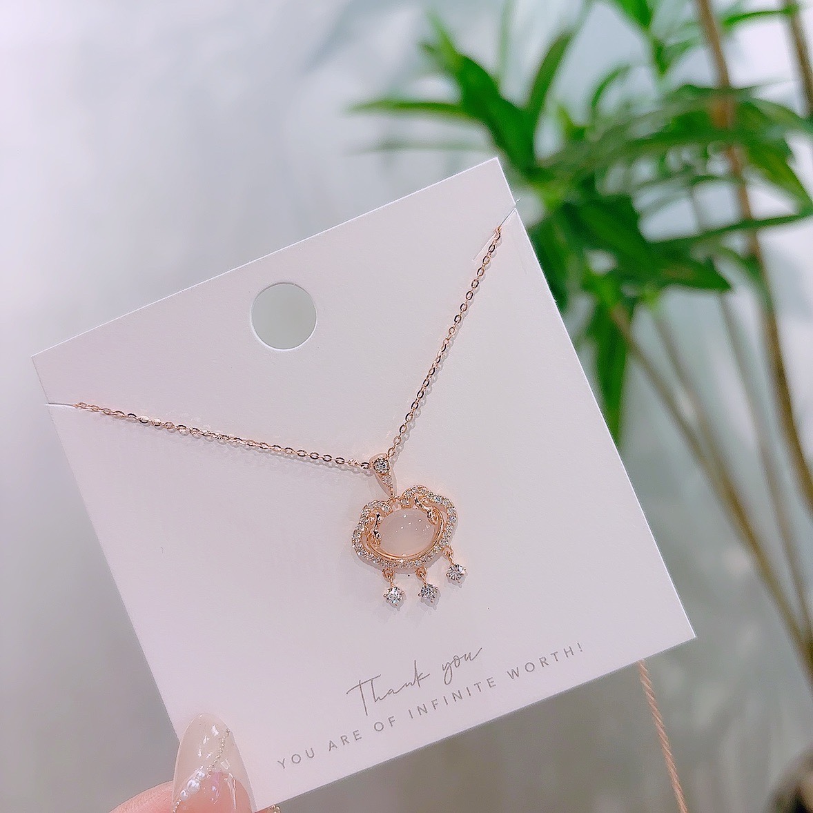 遊び心純銀ネックレスシルバー ギフト