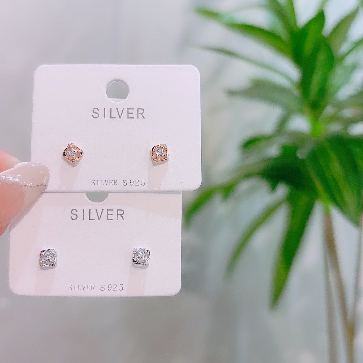 Nickel Free Silver Earrings Soft Wedding Silver