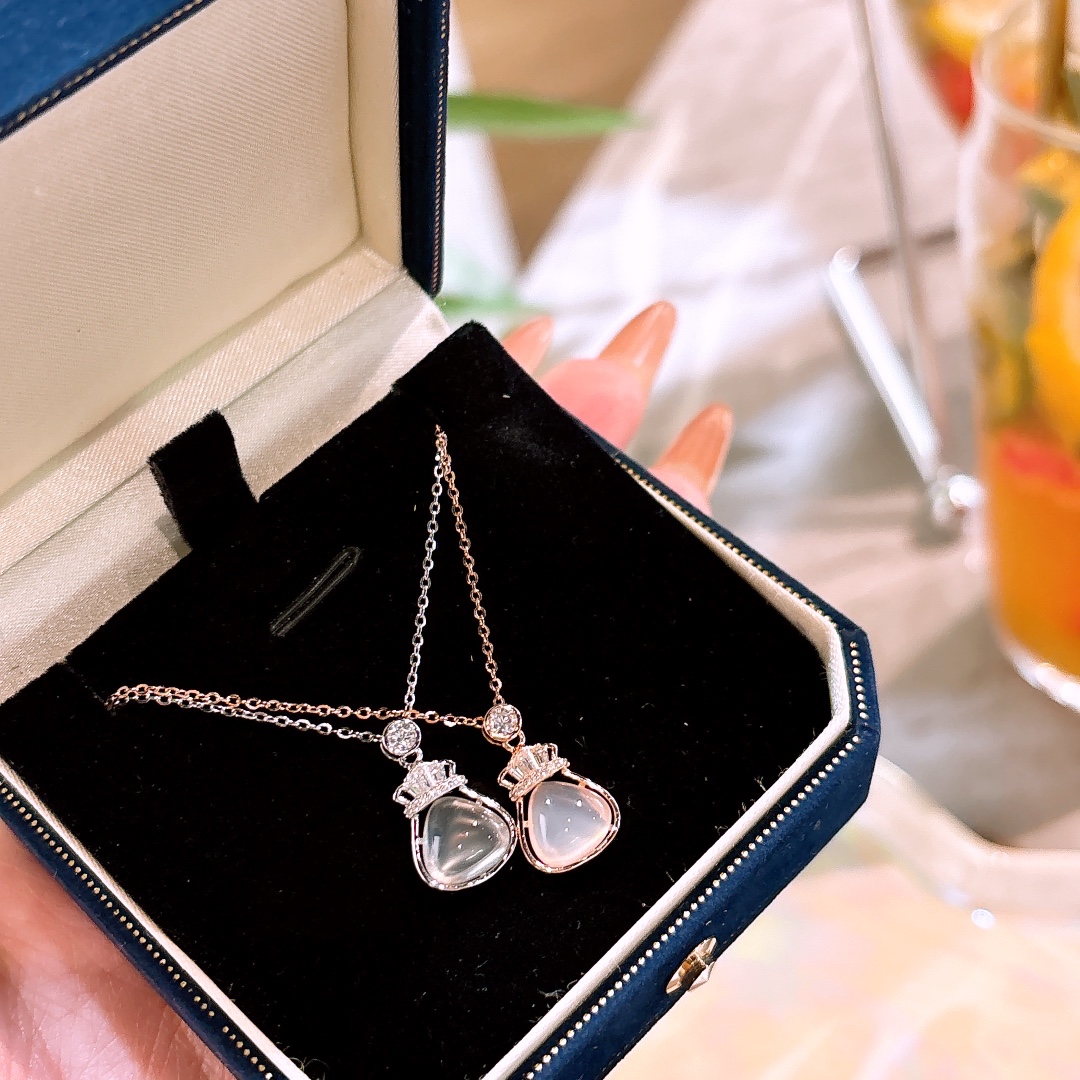 Nickelfreies Silber Kette Mode Büro Gold