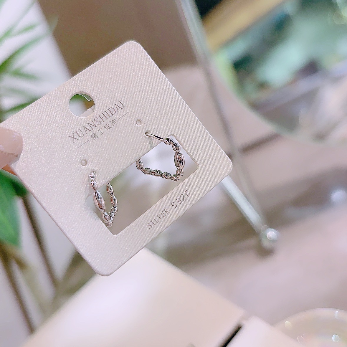 Nickel Free Silver Ear Cuffs Korean Style Party Gold