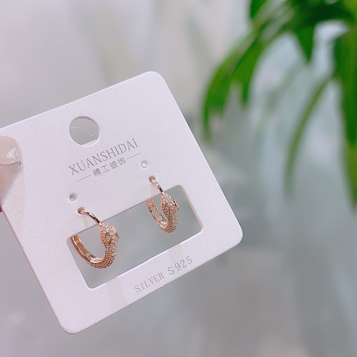 Hypoallergenic Silver Ear Cuffs Dainty Valentine's Day Silver