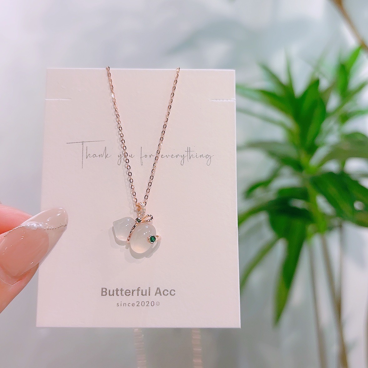 S925 Sterling Silver Necklace Pure Self-love Gold