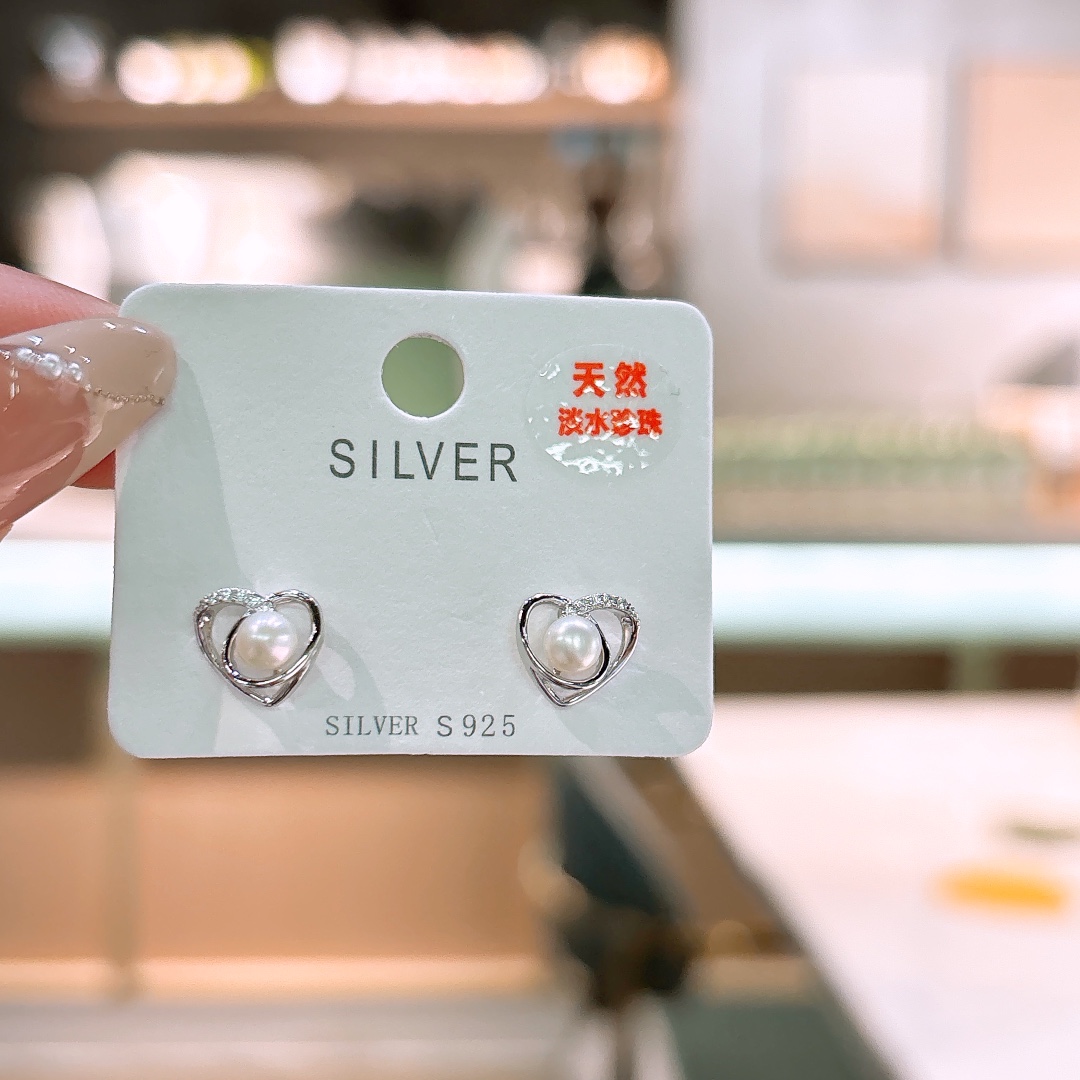 Low Allergy Silver Earrings Unique Teacher's Day Silver