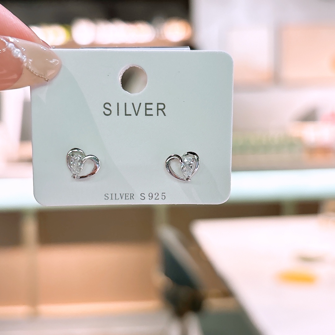 Fine Silver Earrings Forest Banquet Gold