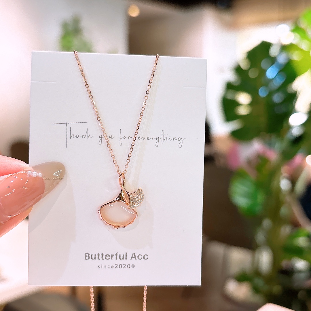 High Polish Silver Necklace Playful Confession Gold