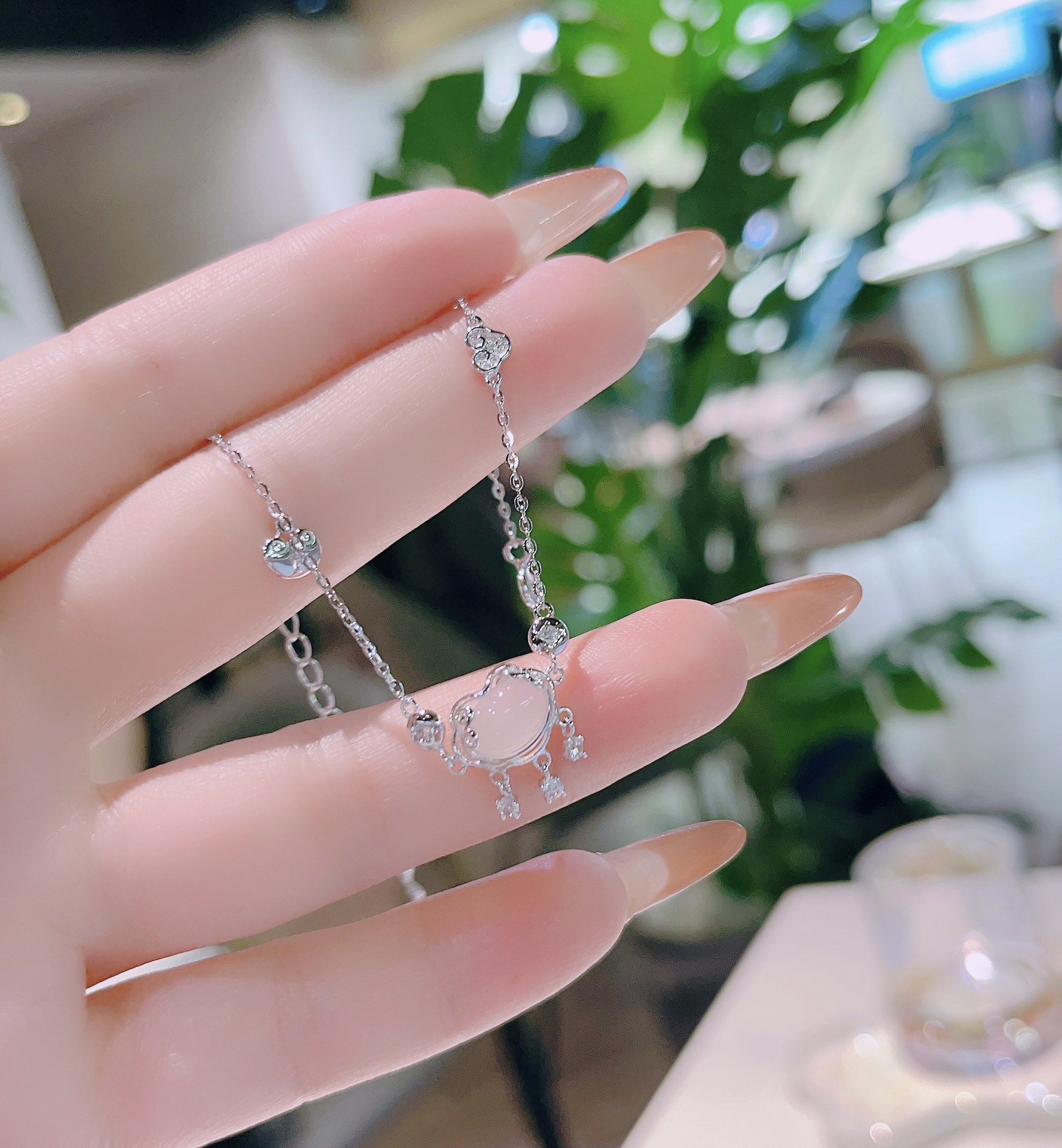 甘いニッケル無添加銀ブレスレットゴールド 年次パーティー