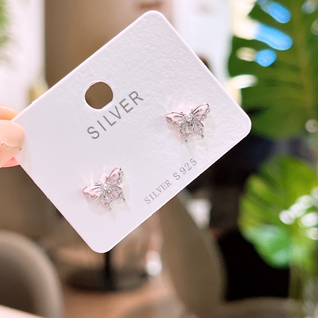 精巧925シルバーイヤリングシルバー 先生の日