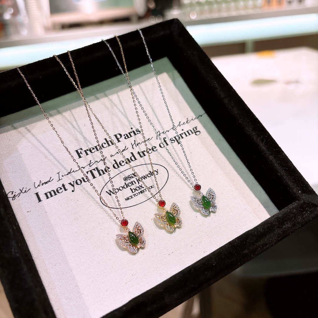 Fine Silver Jasper Necklace Intellectual Proposal Gold