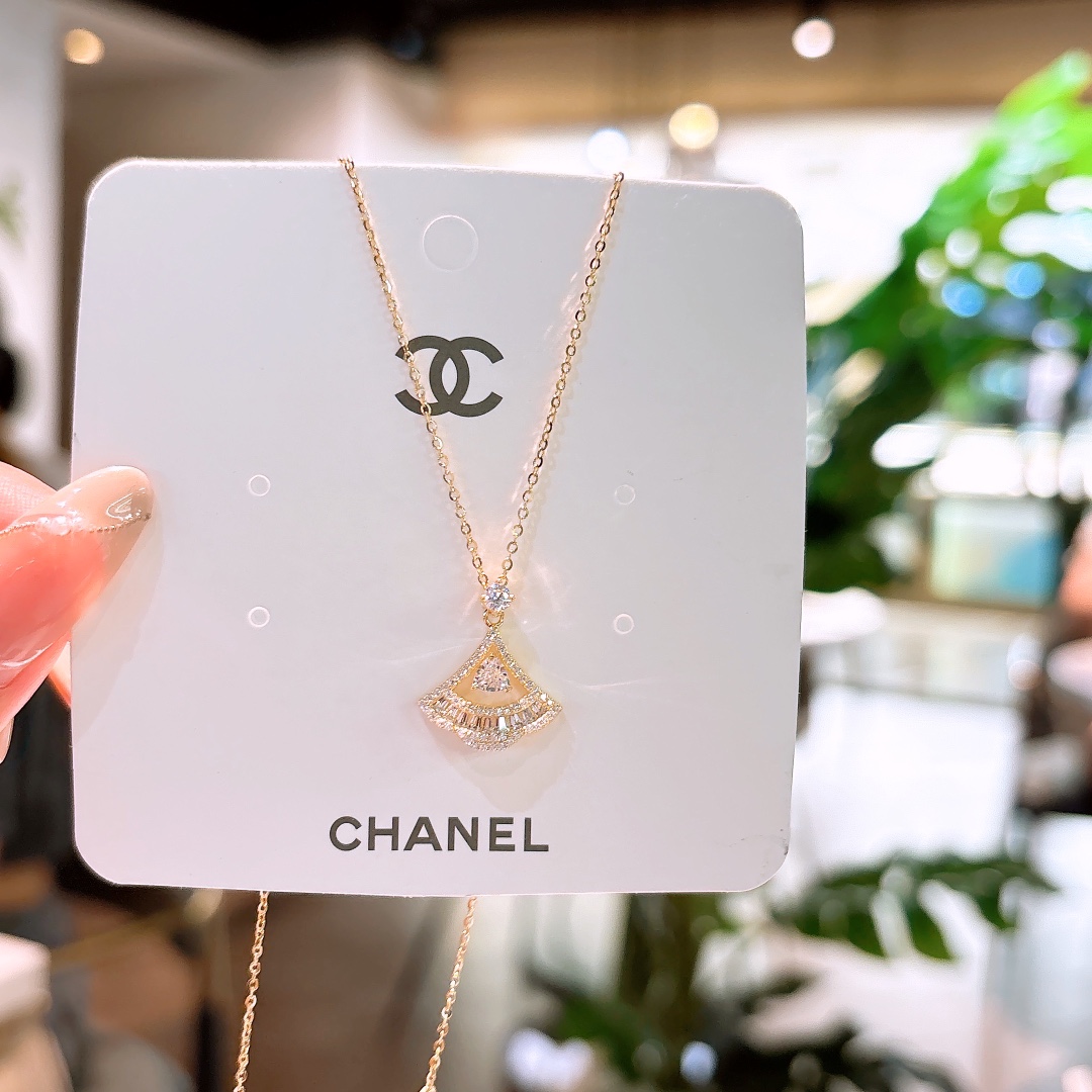 Solid Silver Necklace Romantic Confession Gold