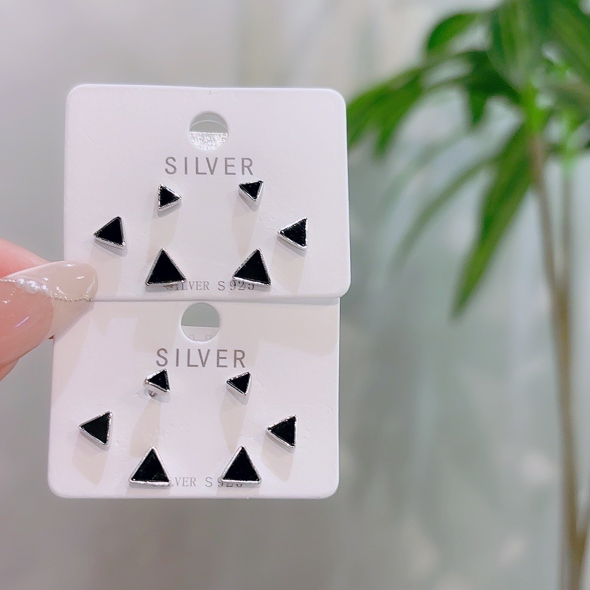 925 Silver Earrings Lively Self-love Silver