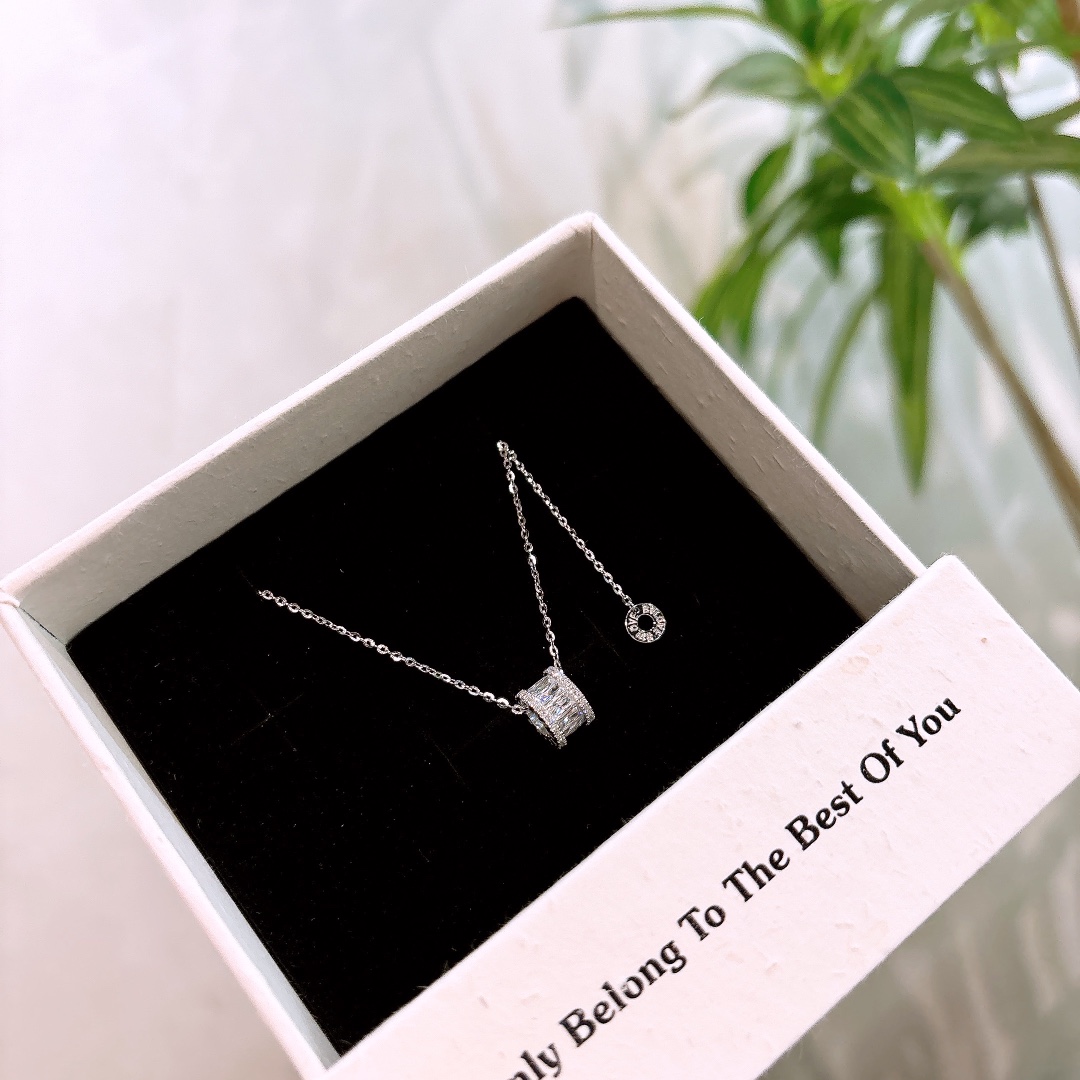 S925 Sterling Silver Necklace Girly Banquet Gold