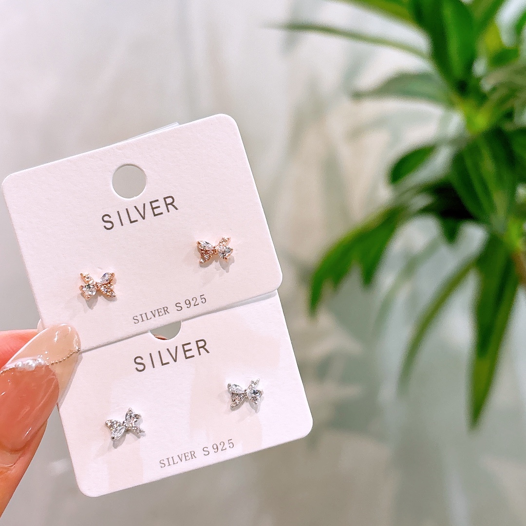 925 Silver Earrings Pure Teacher's Day Gold