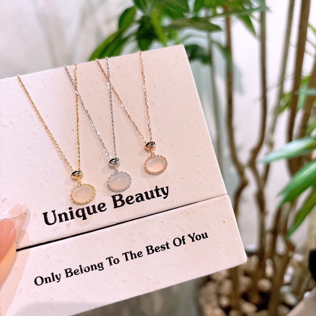 High Polish Silver Necklace Sweet Teacher's Day Silver