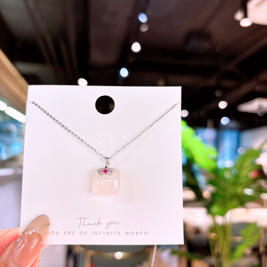 Low Allergy Silver Necklace Gentle Wedding Silver