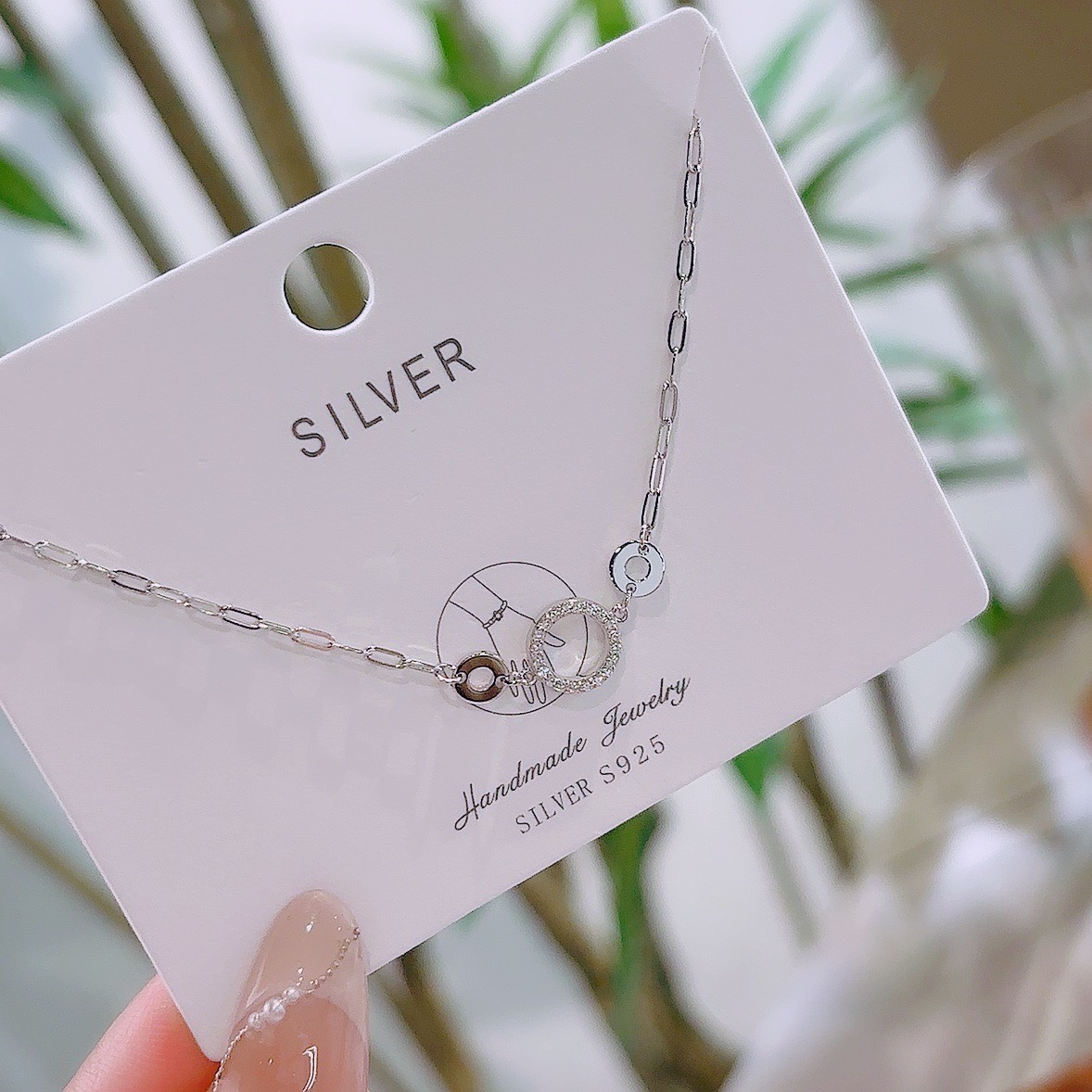 925 Silver Bracelet French Valentine's Day Gold