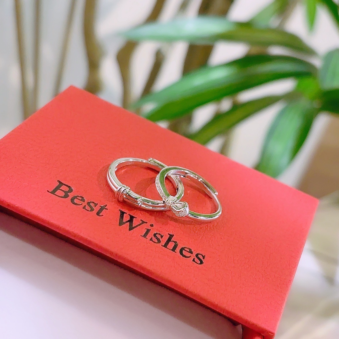 Hypoallergenic Silver Couple Rings Soft Everyday Wear Gold