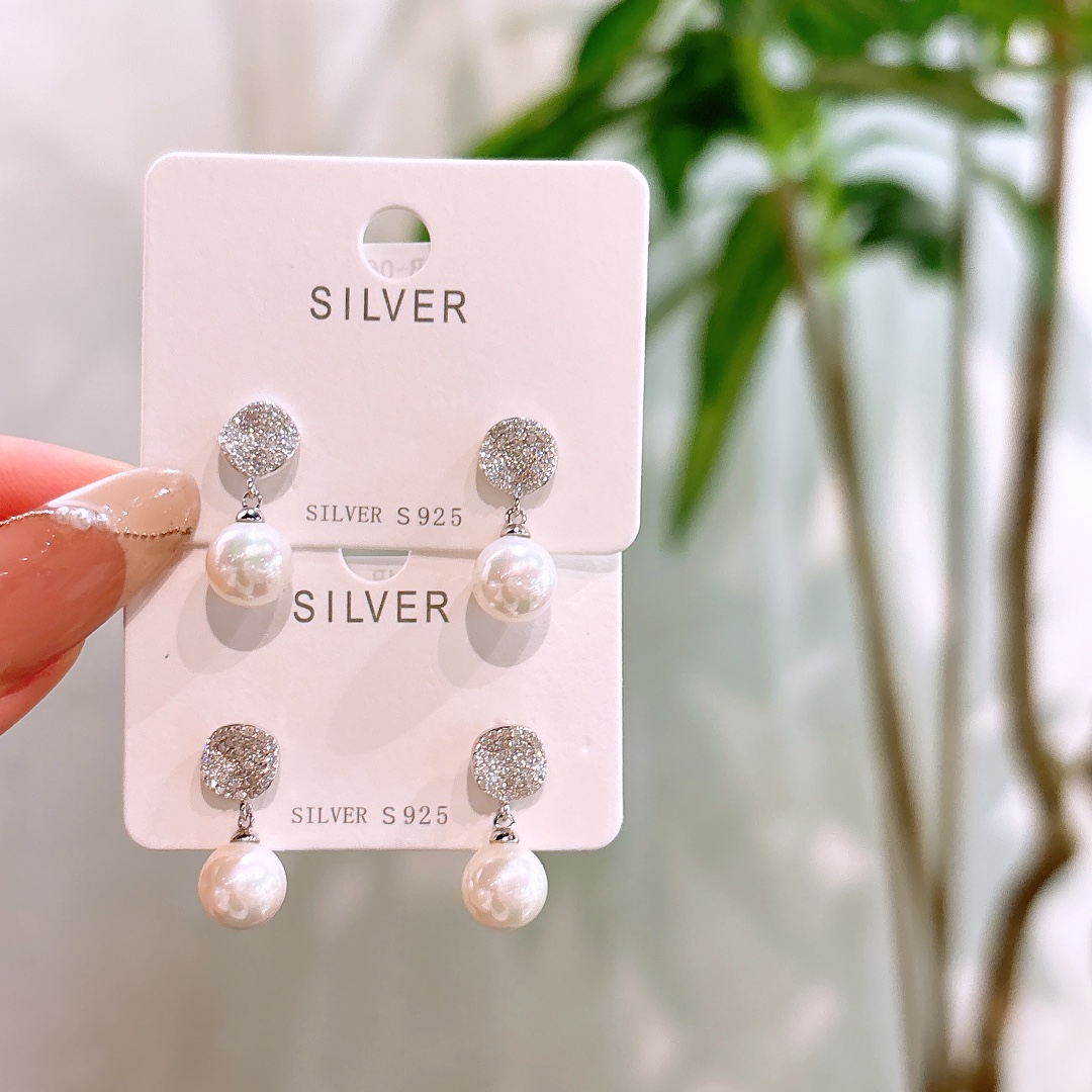 Hypoallergenic Silver Earrings Soft Anniversary Silver