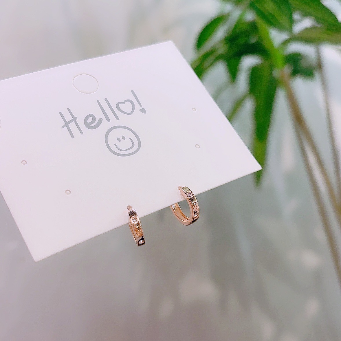 925 Silver Ear Cuffs Sweet Teacher's Day Silver