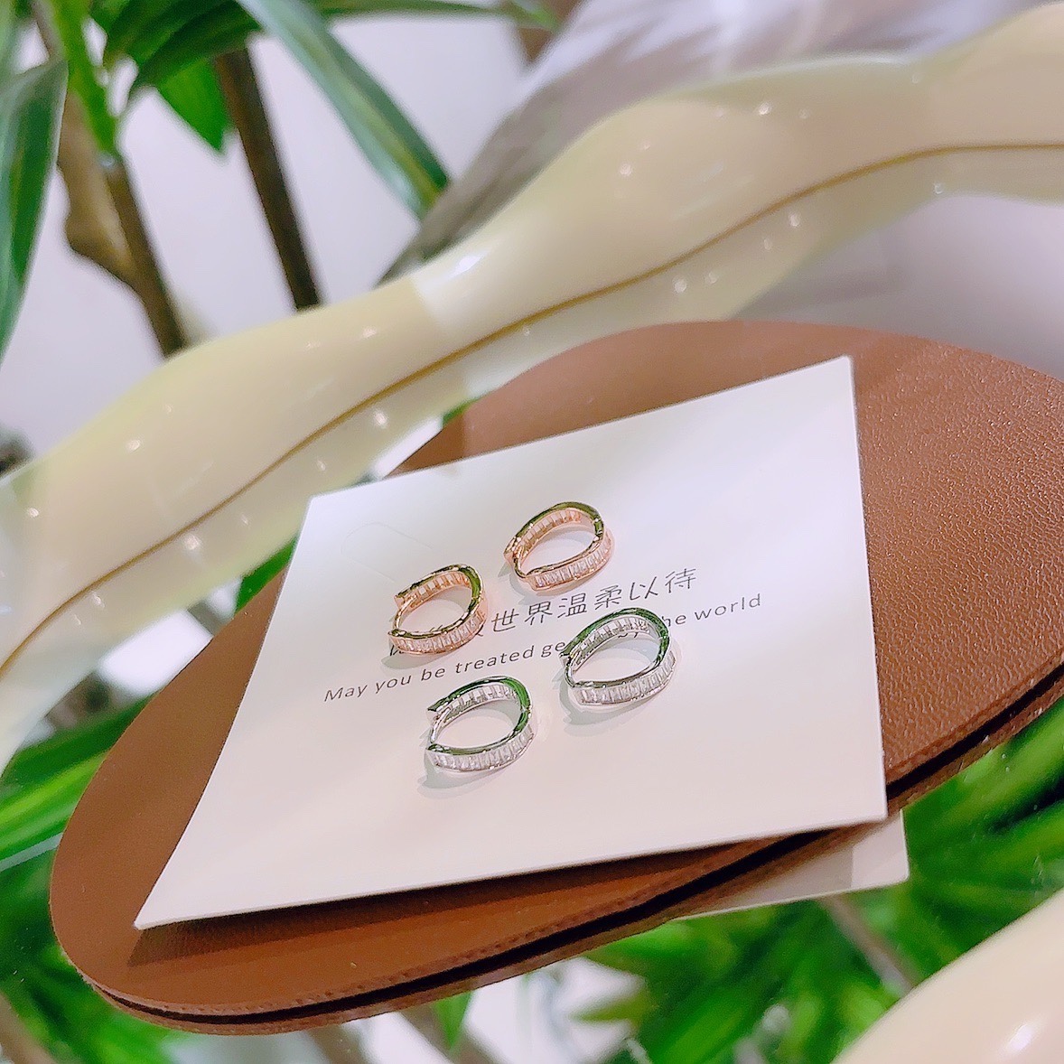 Feinsilber Ohrcuffs Niedlich Jahresfeier Gold