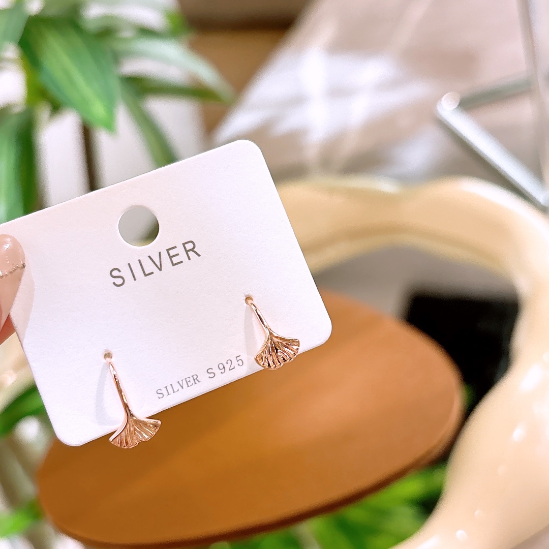 精巧S925スターリングシルバードロップ＆スレッドイヤリングシルバー 通勤