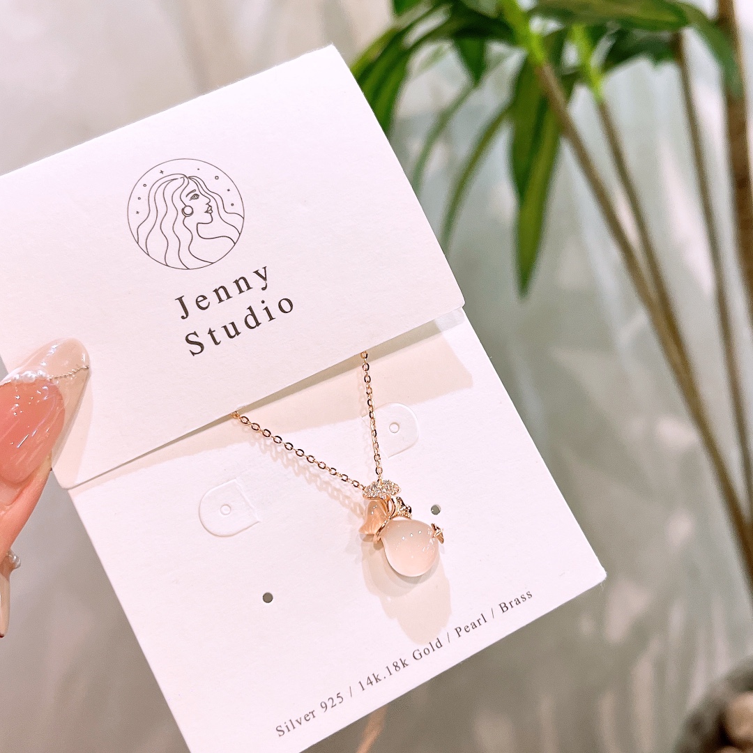 High Polish Silver Necklace Forest Wedding Favor Gold