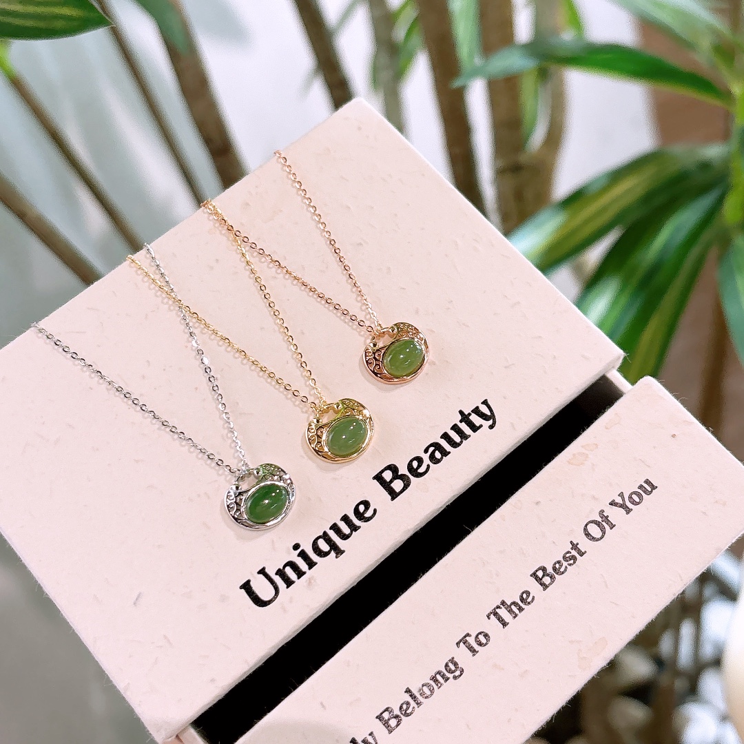 Nickel Free Silver Jasper Necklace Ethereal Proposal Gold