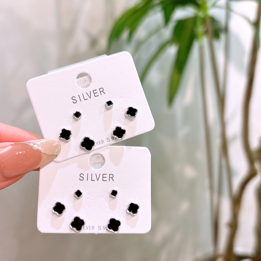 925 Silver Earrings Elegant Bestie Gift Silver