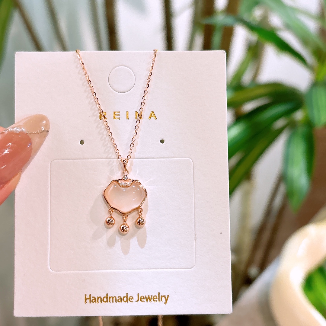 S925 Sterlingsilber Kette Französisch Frühlingsfest Silber