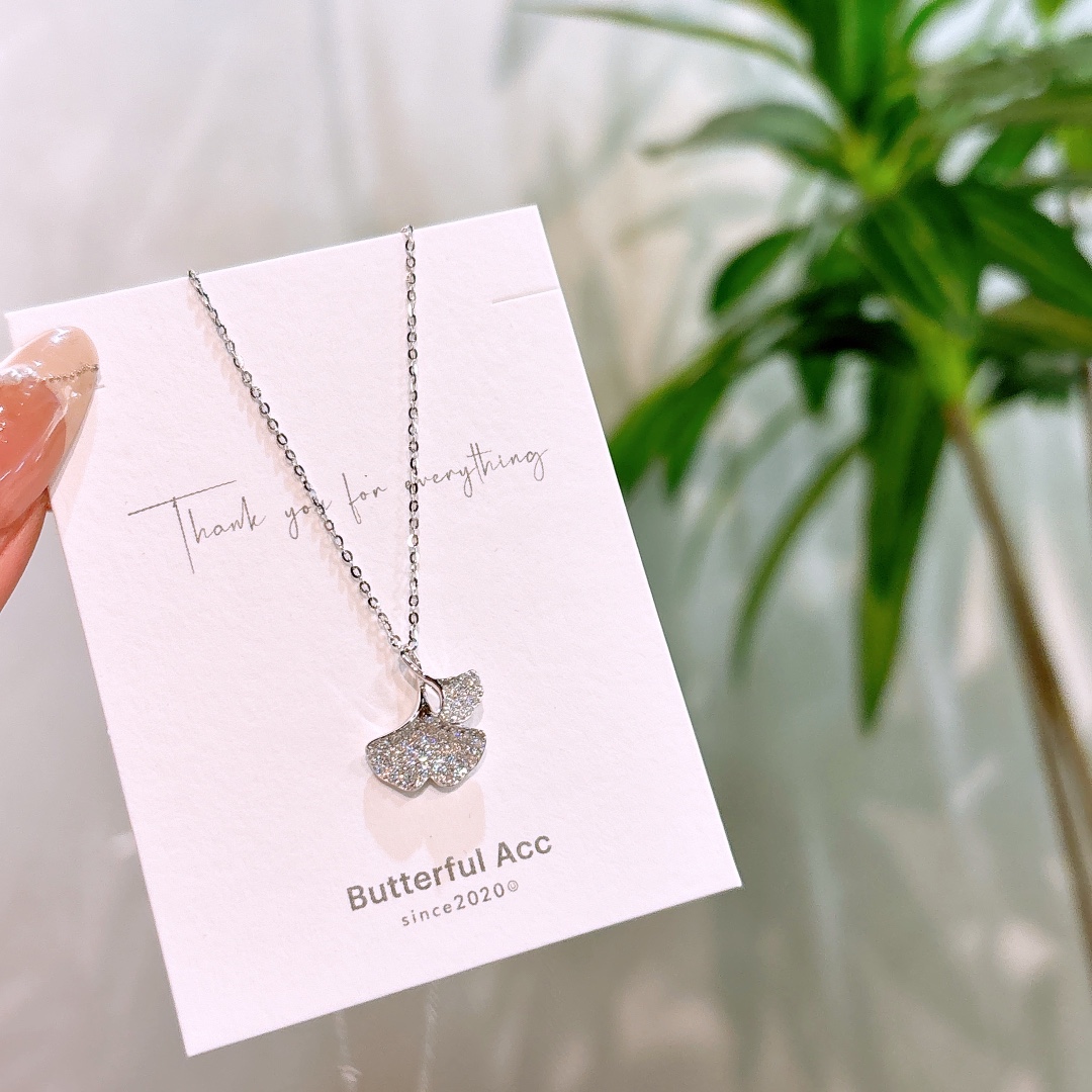 Hypoallergenic Silver Necklace Dainty Engagement Gold