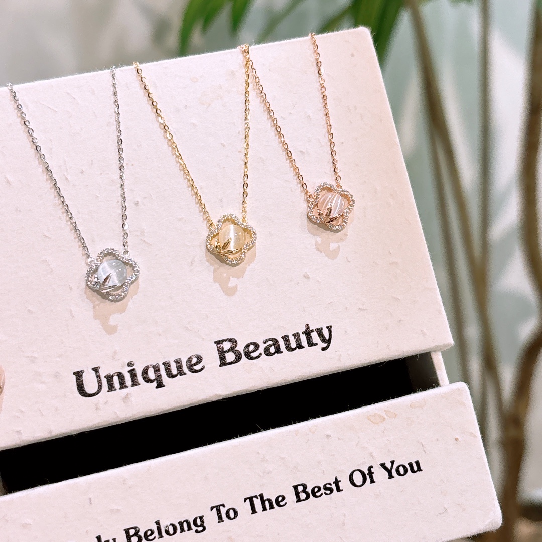 S925 Sterlingsilber Kette Filigran Für mich selbst Gold