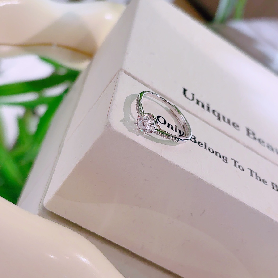 Nickel Free Silver Ring Dainty Wedding Silver