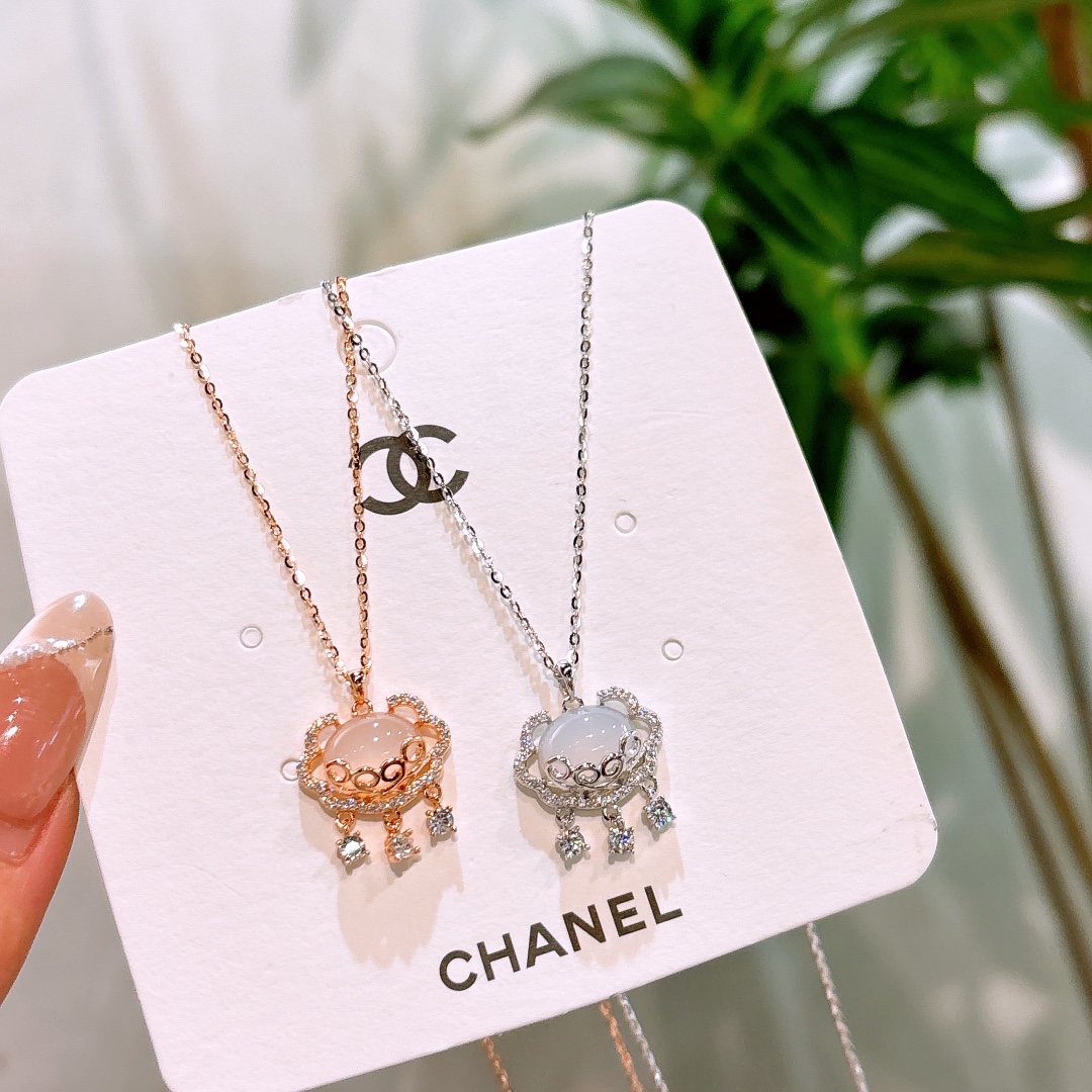 Feinsilber Kette Zart Frühlingsfest Gold