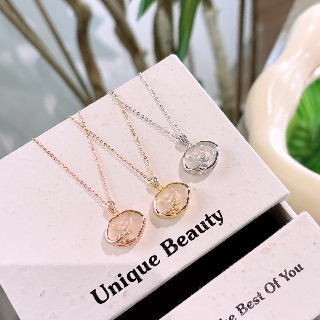 ファッション純銀ネックレスゴールド 父の日