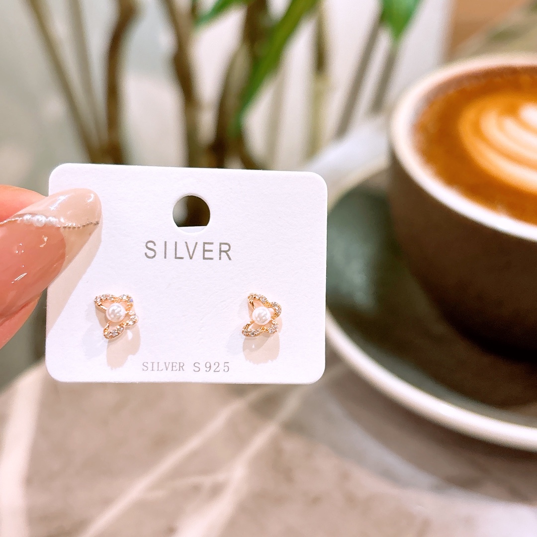 Nickel Free Silver Earrings French Mother's Birthday Silver