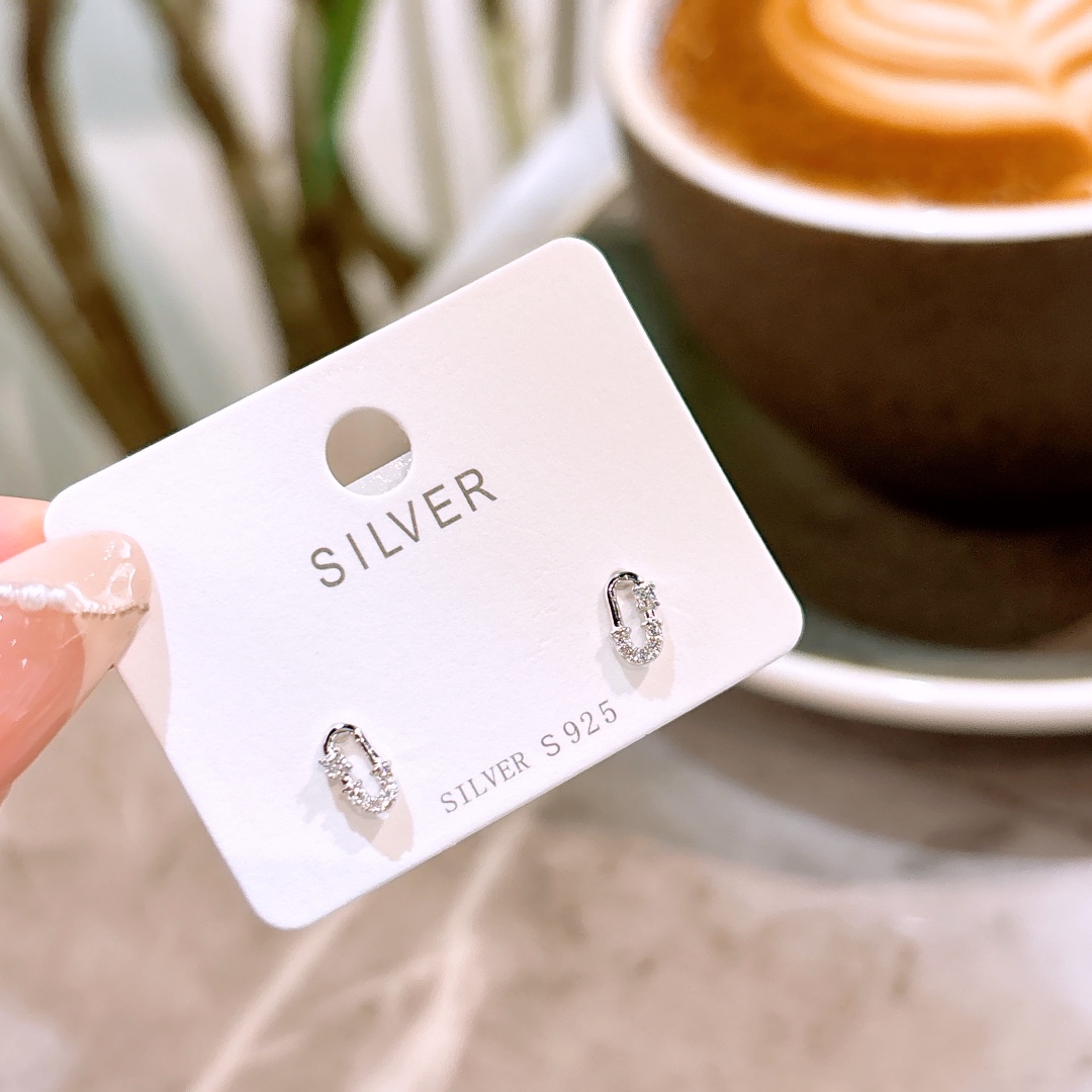 Nickel Free Silver Earrings Vintage Self-love Gold