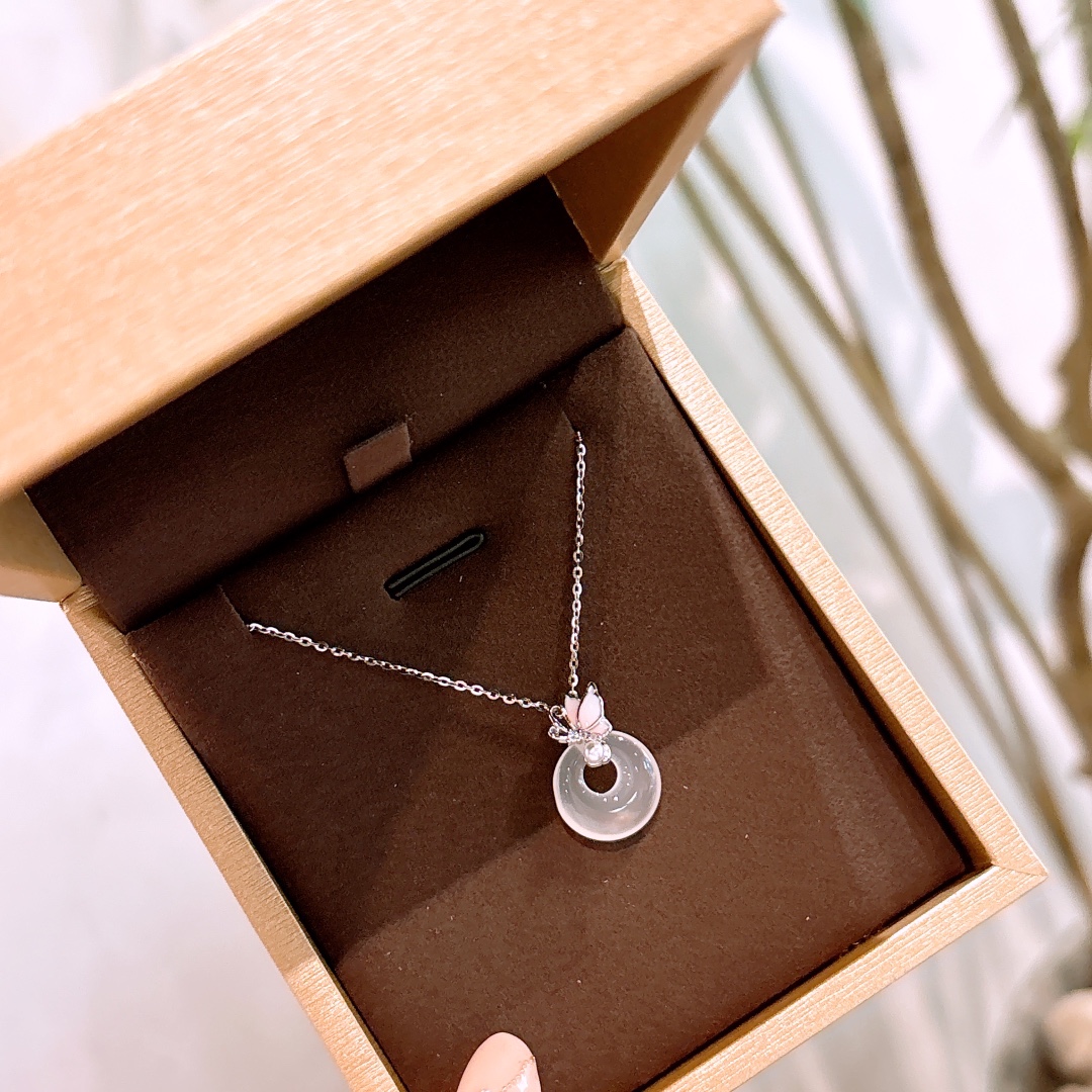 Hypoallergenic Silver Necklace Fashion Office Silver