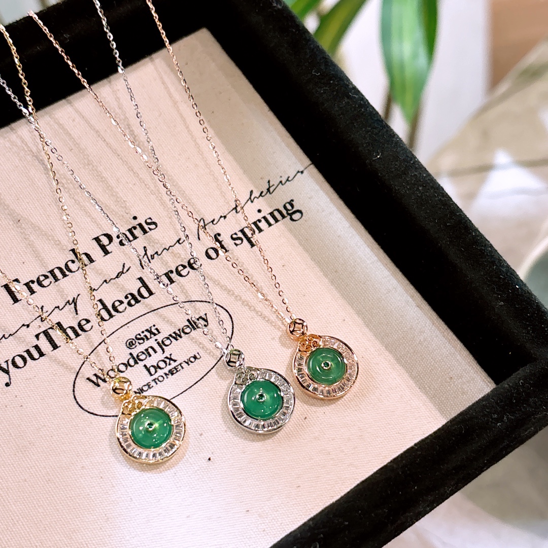 Nickel Free Silver Necklace Premium Spring Festival Silver