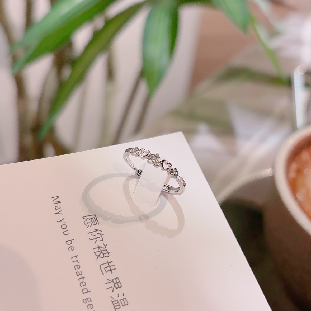 Hypoallergenic Silver Ring Ethereal Workplace Silver