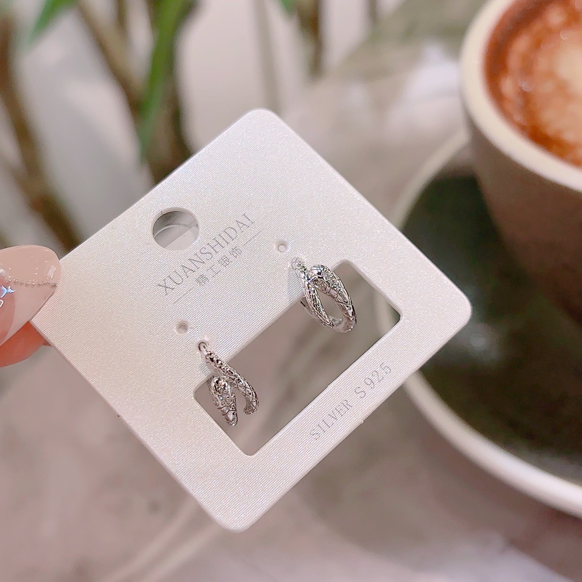 Fine Silver Ear Cuffs Vintage Everyday Wear Gold