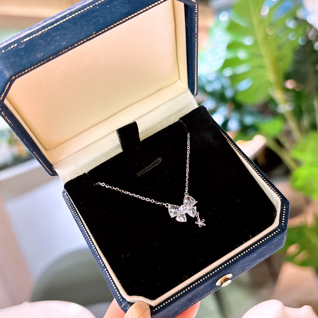 S925 Sterling Silver Necklace Minimalist Party Gold