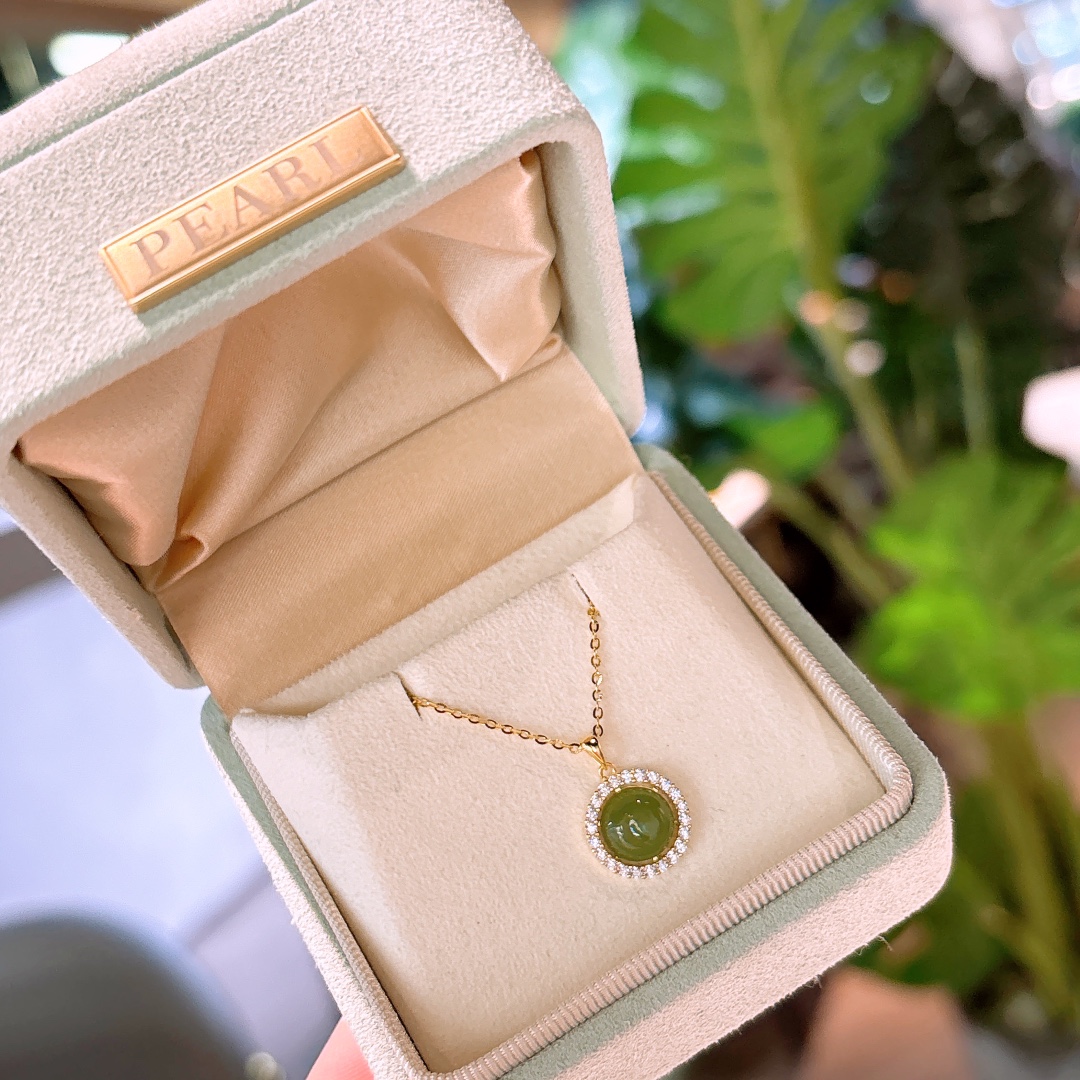 High Polish Silver Jasper Necklace Fresh Gift for Her Silver