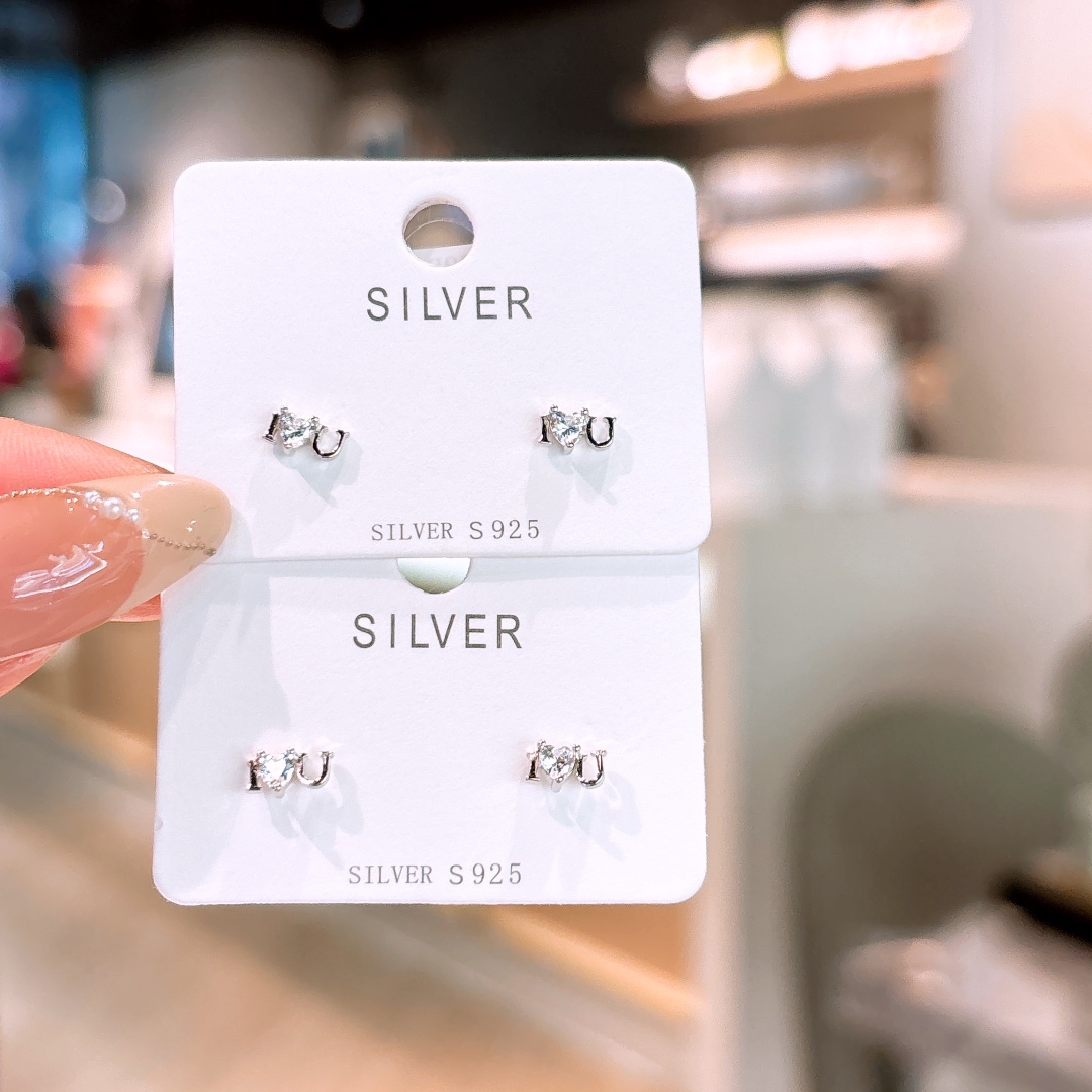 925 Silver Earrings Ethereal Mother's Birthday Gold