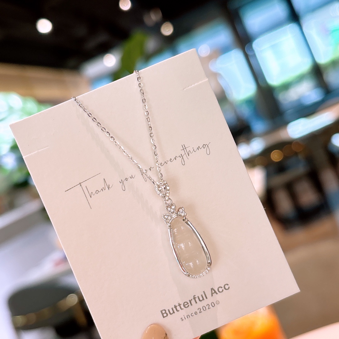 Solid Silver Necklace Playful Annual Party Silver