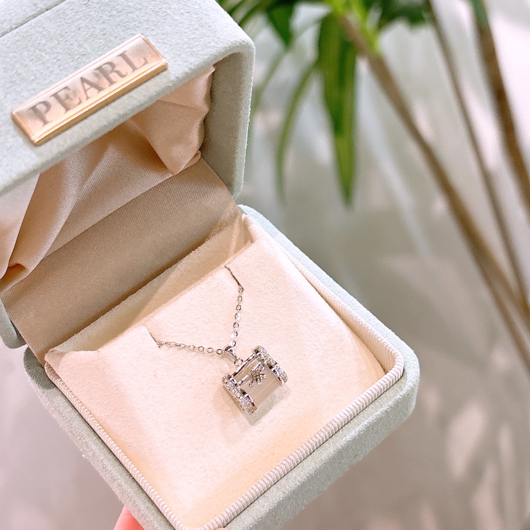 925 Silver Necklace Fashion Mother's Birthday Silver