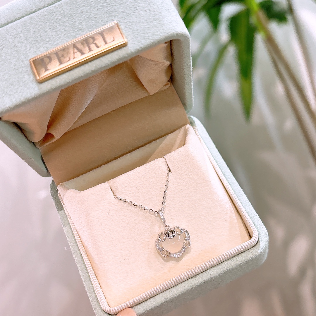 レトロS925スターリングシルバーネックレスゴールド 誕生日