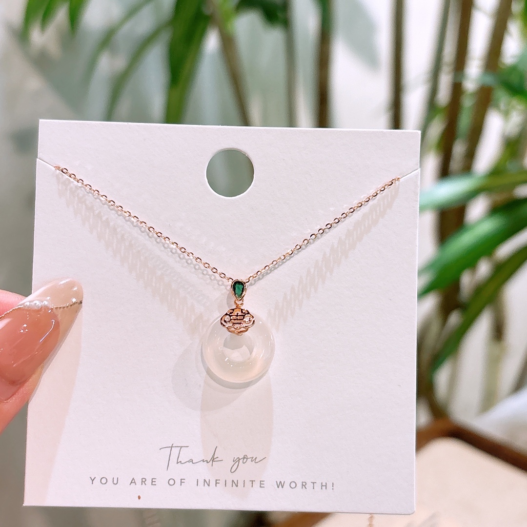 S925 Sterling Silver Necklace Delicate Confession Silver